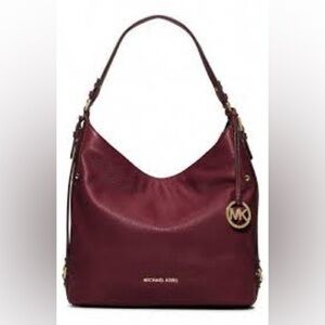 MICHAEL Michael Kors Belted Bedford Leather Hobo Shoulder Bag